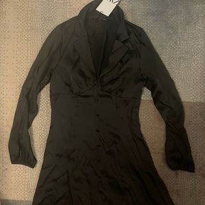 Zara nwt satin casual dress